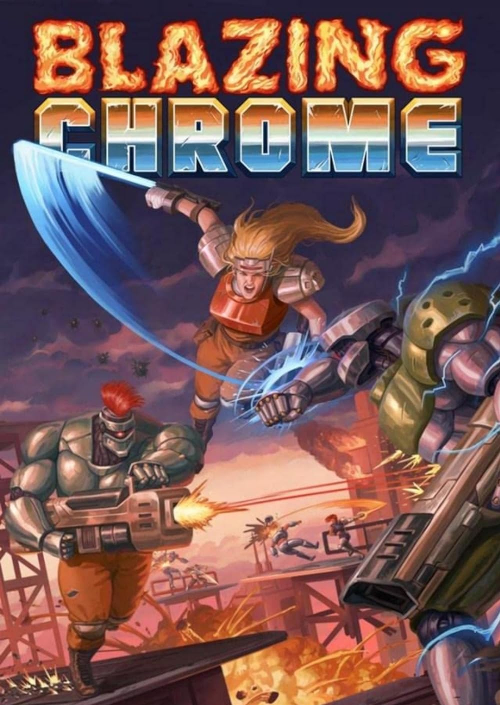 BLAZING CHROME - STEAM - PC - EU - MULTILANGUAGE - Libelula Vesela - Jocuri video