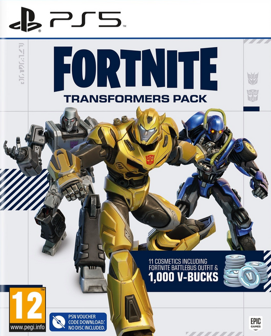 FORTNITE - TRANSFORMERS PACK + 1000 V-BUCKS - PLAYSTATION PS5 - PSN - MULTILANGUAGE - EU - Libelula Vesela - Jocuri video