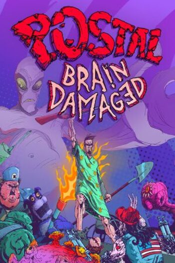 POSTAL BRAIN DAMAGED - PC - STEAM - MULTILANGUAGE - WORLDWIDE - Libelula Vesela - Jocuri video