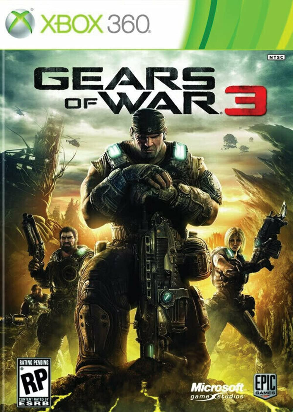 GEARS OF WAR 3 (XBOX 360 / XBOX ONE) - XBOX LIVE - MULTILANGUAGE - WORLDWIDE - Libelula Vesela - Jocuri video