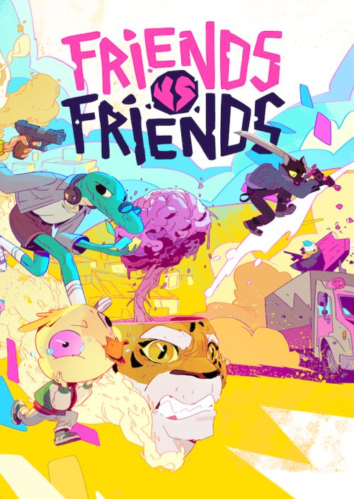 FRIENDS VS FRIENDS - PC - STEAM - MULTILANGUAGE - ROW - Libelula Vesela - Jocuri video