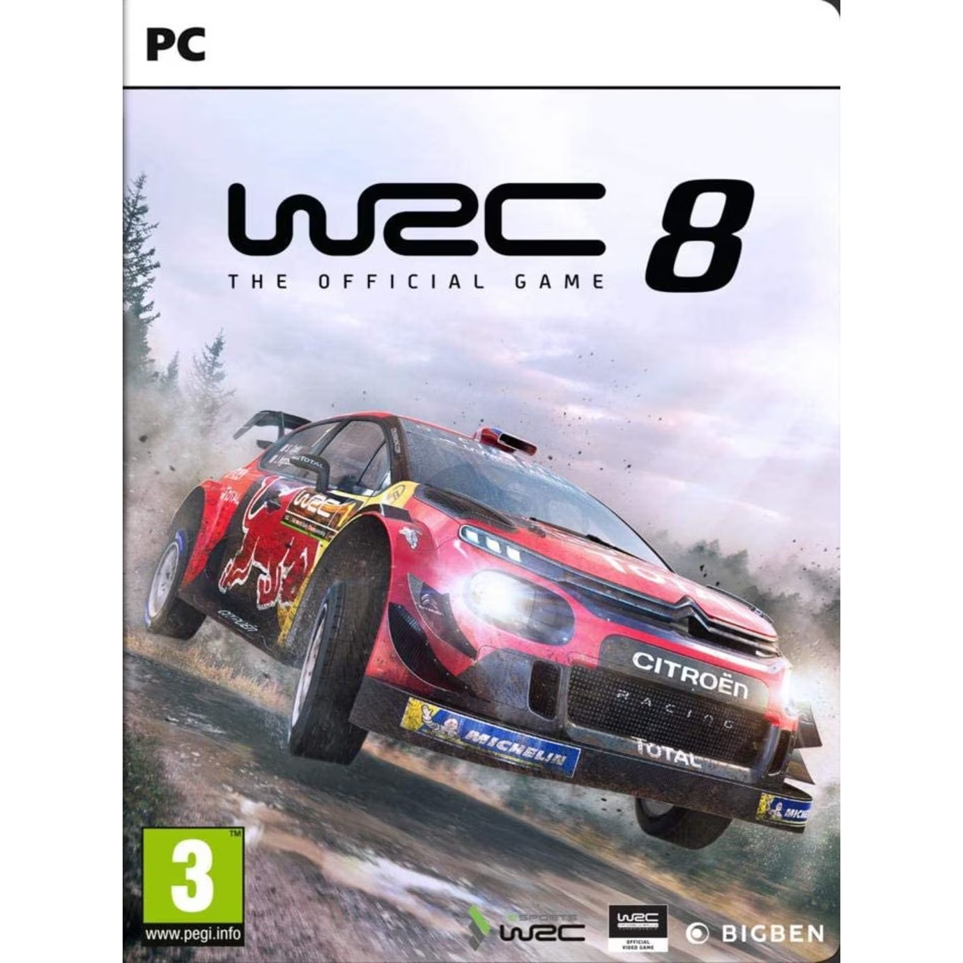 WRC 8 FIA WORLD RALLY CHAMPIONSHIP - PC - STEAM - MULTILANGUAGE - ROW - Libelula Vesela - Jocuri video