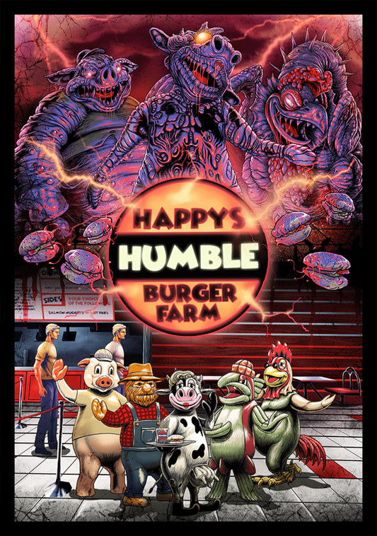 HAPPY'S HUMBLE BURGER FARM - PC - STEAM - MULTILANGUAGE - ROW - Libelula Vesela - Jocuri video