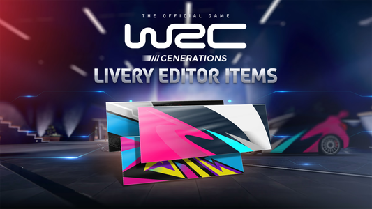 WRC GENERATIONS - LIVERY EDITOR EXTRA ITEMS - PC - STEAM - MULTILANGUAGE - WORLDWIDE - Libelula Vesela - Jocuri video