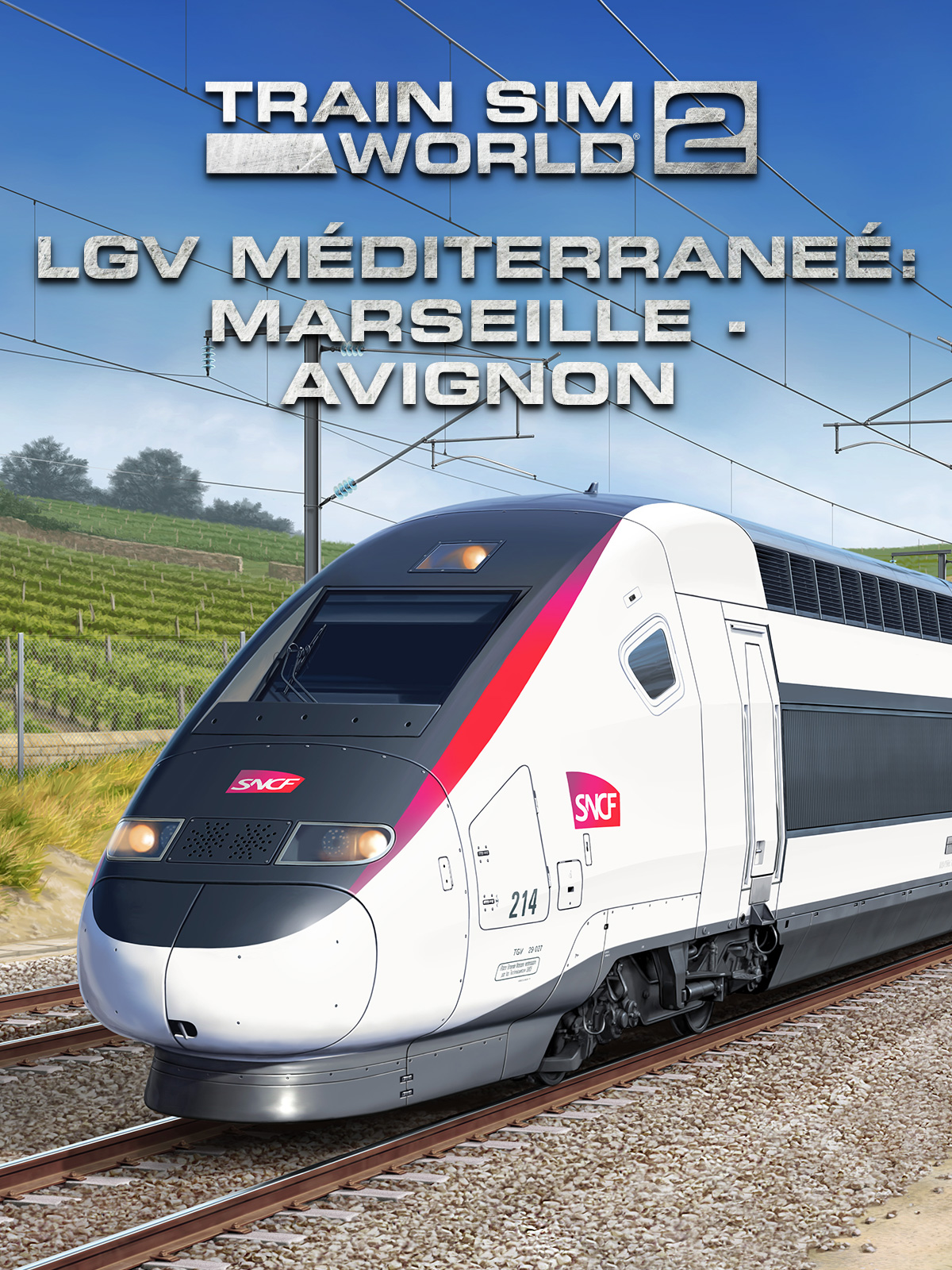 TRAIN SIM WORLD 2: LGV MÉDITERRANÉE: MARSEILLE - AVIGNON ROUTE ADD-ON (DLC) - PC - STEAM - MULTILANGUAGE - WORLDWIDE - Libelula Vesela - Jocuri Video