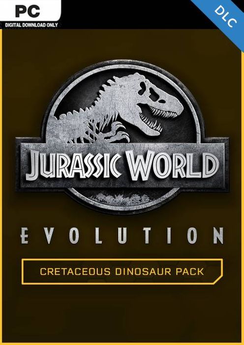 JURASSIC WORLD EVOLUTION: CRETACEOUS DINOSAUR PACK - STEAM - PC - WORLDWIDE - MULTILANGUAGE