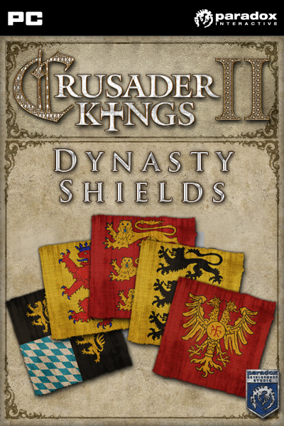 CRUSADER KINGS II - DYNASTY SHIELDS - PC - STEAM - MULTILANGUAGE - WORLDWIDE - Libelula Vesela - Jocuri video