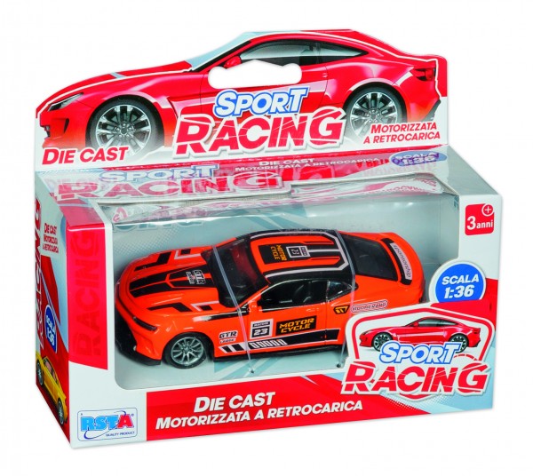 MACHETA DIECAST 1:36 SPORT RACING - RS TOYS (RS11497)