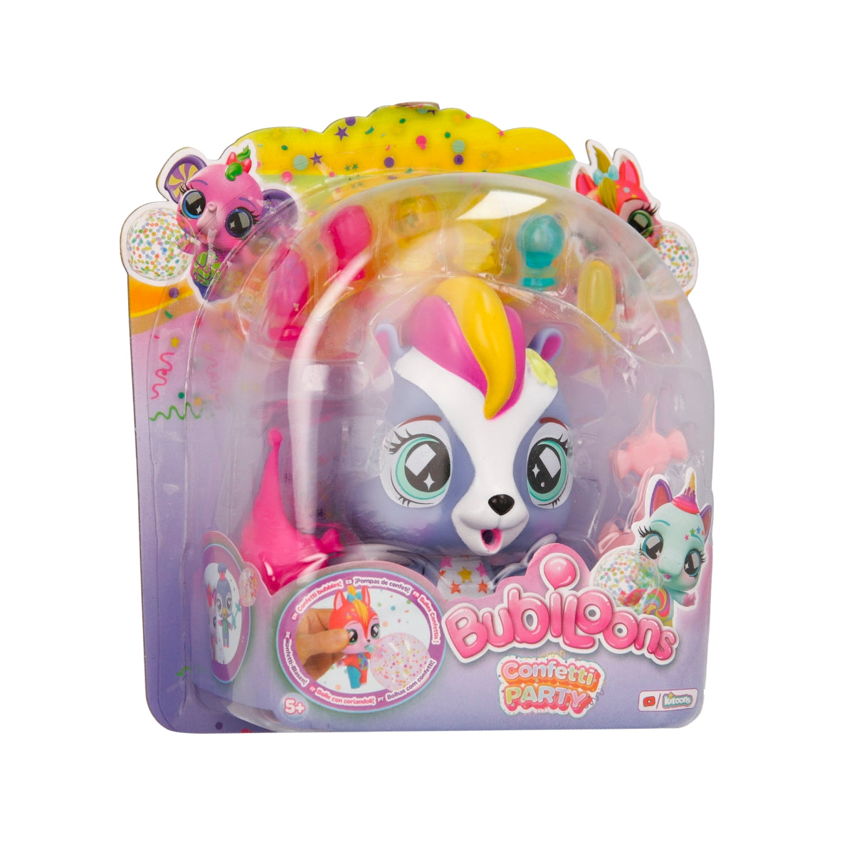 BUBILOONS - FIGURINA COLORATA CU ACCESORII S2, BLISTER, DIVERSE MODELE - BUBILOONS (916081)