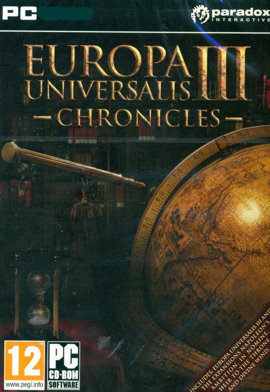 EUROPA UNIVERSALIS III CHRONICLES - PC - STEAM - MULTILANGUAGE - WORLDWIDE - Libelula Vesela - Jocuri video
