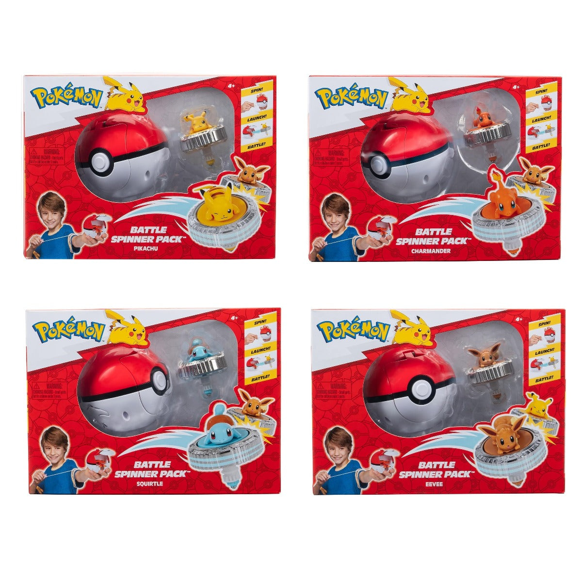 POKEMON - SET DE JOACA BATTLE SPINNER CU FIGURINA, DIVERSE MODELE (PKW4397)