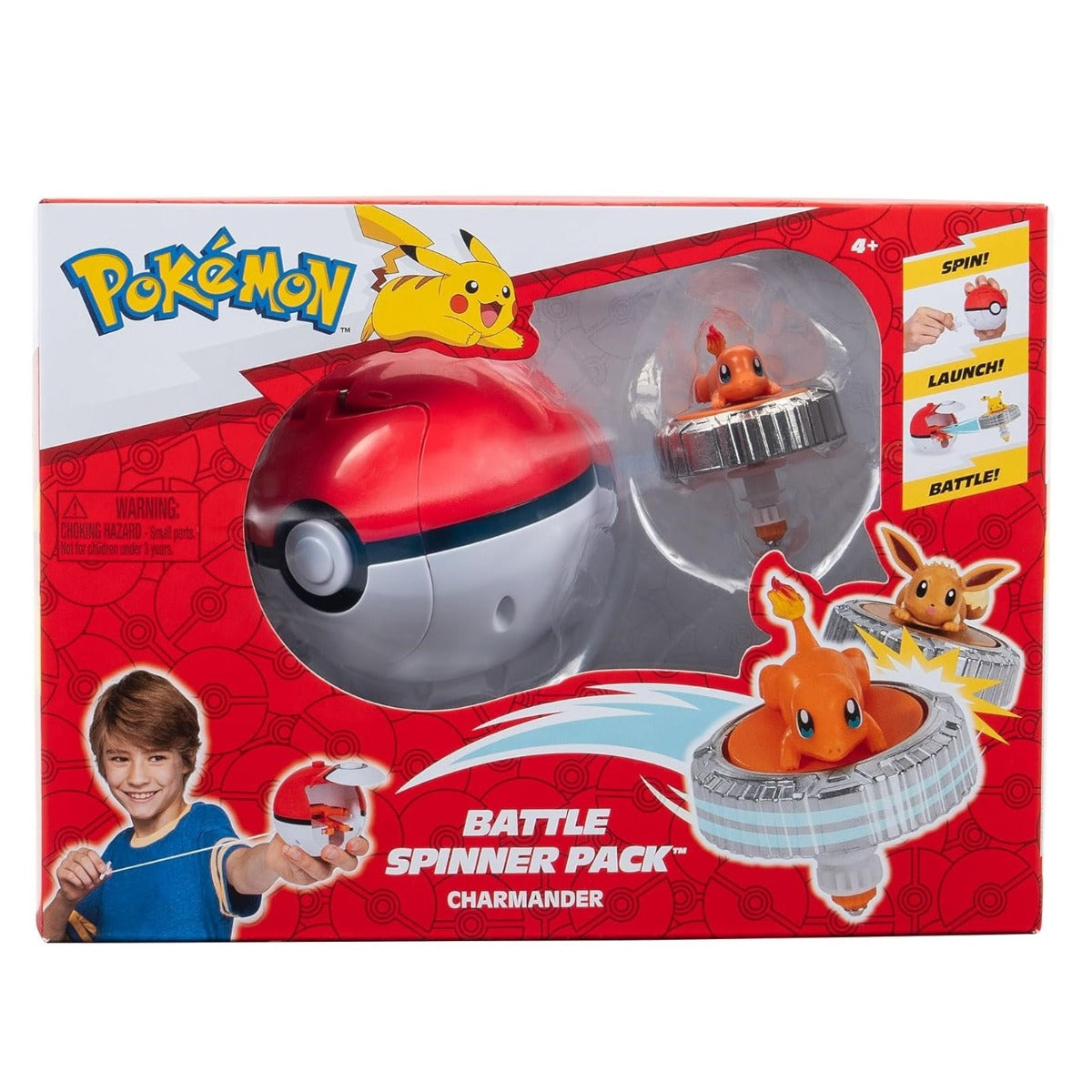 POKEMON - SET DE JOACA BATTLE SPINNER CU FIGURINA, DIVERSE MODELE (PKW4397)