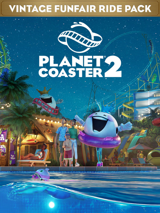 PLANET COASTER 2: VINTAGE FUNFAIR RIDE PACK (DLC) - PC - STEAM - MULTILANGUAGE - WORLDWIDE