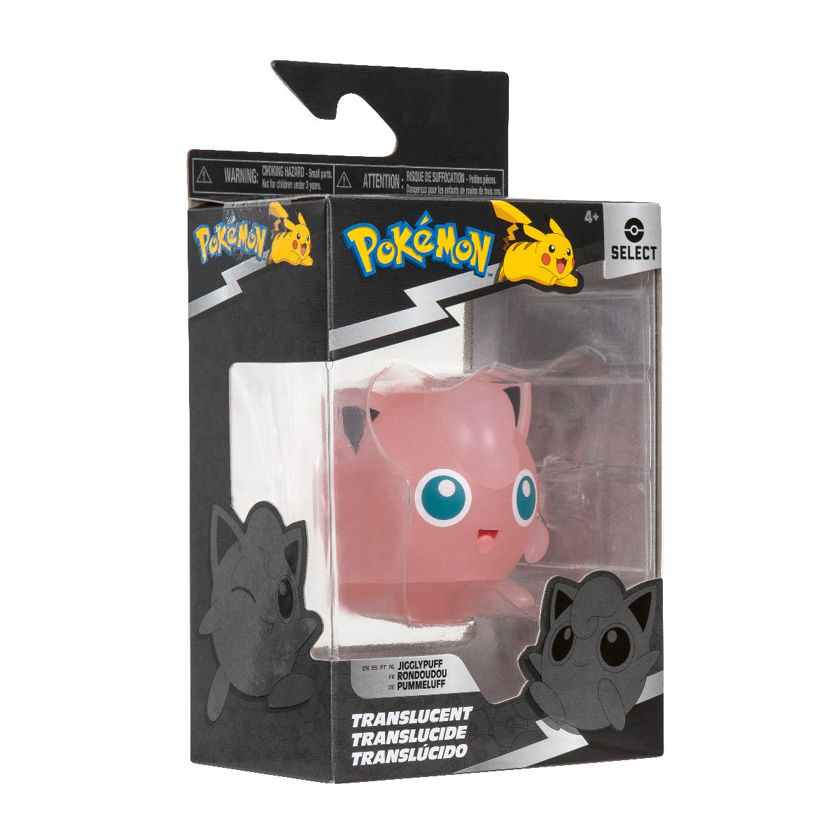 POKEMON - FIGURINA DE ACTIUNE SELECT 7.5 CM, TRANSLUCENT - 6 MODELE (PKW2740)