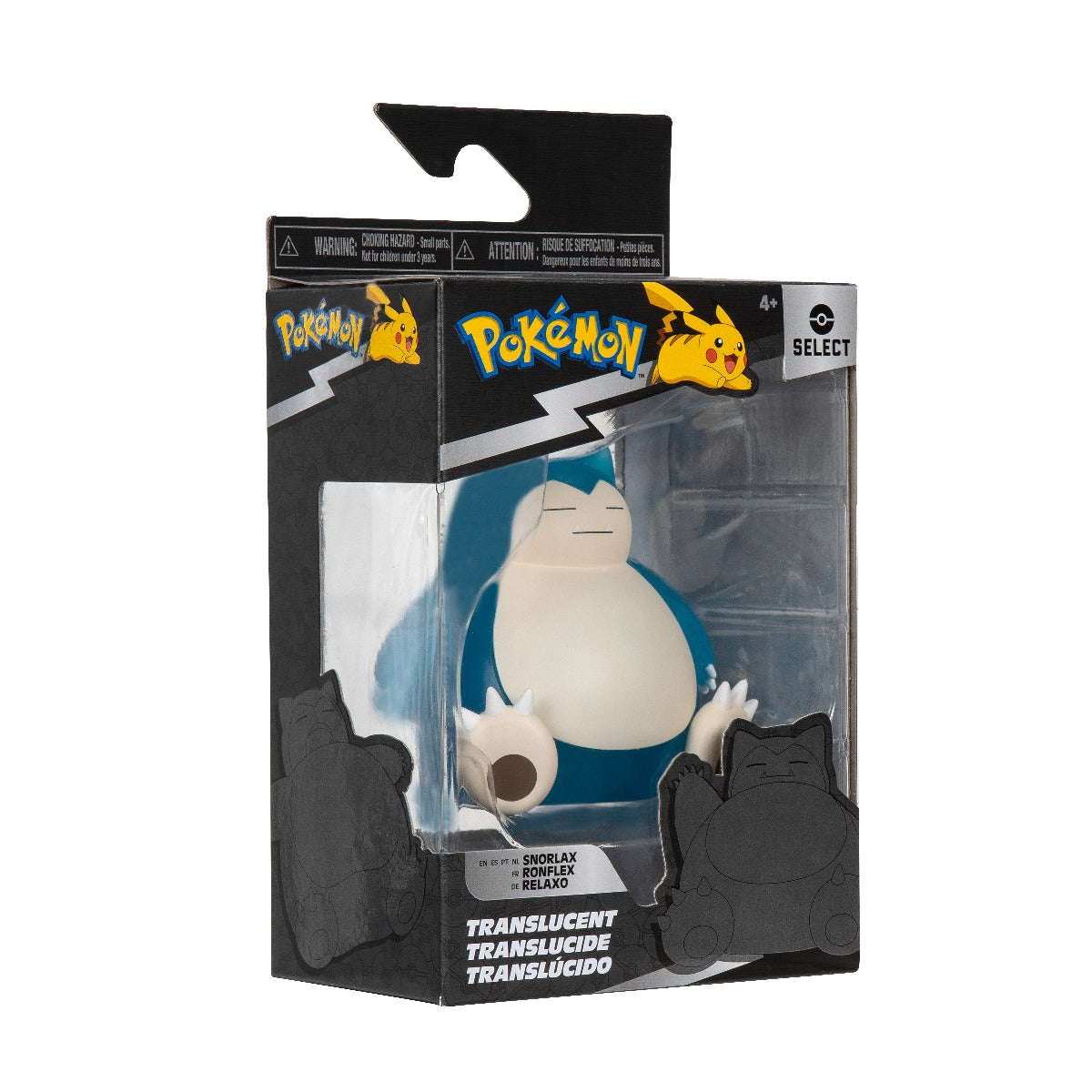 POKEMON - FIGURINA DE ACTIUNE SELECT 7.5 CM, TRANSLUCENT - 6 MODELE (PKW2740)