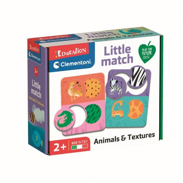 PUZZLE CLEMENTONI LITTLE MATCH ANIMALE SI TEXTURI - CLEMENTONI (VDM2009707)