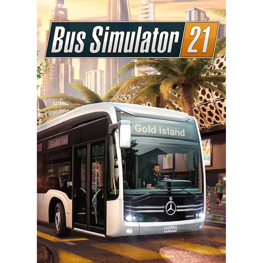 BUS SIMULATOR 21 - STEAM - PC - WORLDWIDE - MULTILANGUAGE - Libelula Vesela - Jocuri video