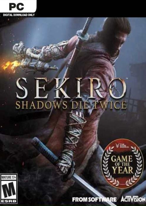 SEKIRO: SHADOWS DIE TWICE (GOTY) - PC - STEAM - MULTILANGUAGE - EU