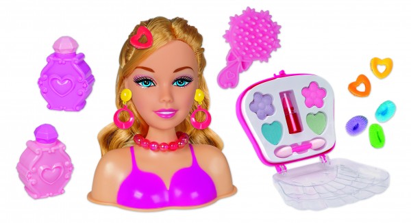 SET COSMETICA MINIDIVA CU BUST COSMETICA SI ACCESORII - RS TOYS (RS11700)