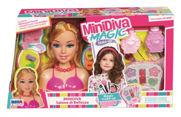 SET COSMETICA MINIDIVA CU BUST COSMETICA SI ACCESORII - RS TOYS (RS11700)