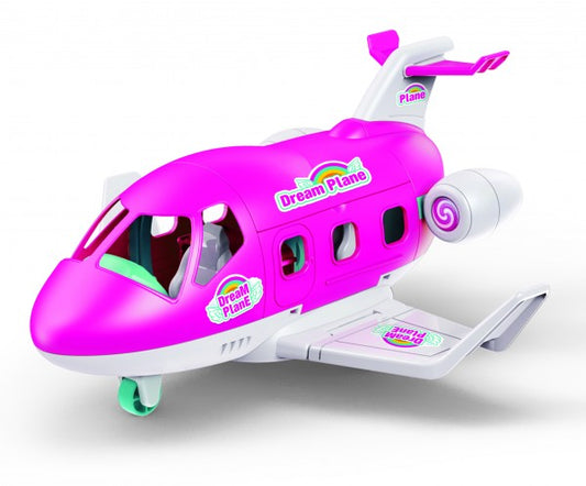 SET DE JOACA AVION PRIVAT CU PAPUSA EVELYN INCLUSA SI ANIMAL COMPANIE - RS TOYS (RS11728)