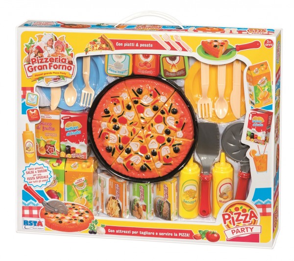 SET PIZZA GRAN FORNO CU ACCESORII - RS TOYS (RS10766)