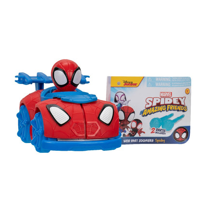 PAIENJENELUL MARVEL - VEHICUL CU LANSATOR DE SAGETI, FIGURINA INCLUSA, DIVERSE MODELE (SNF0287)