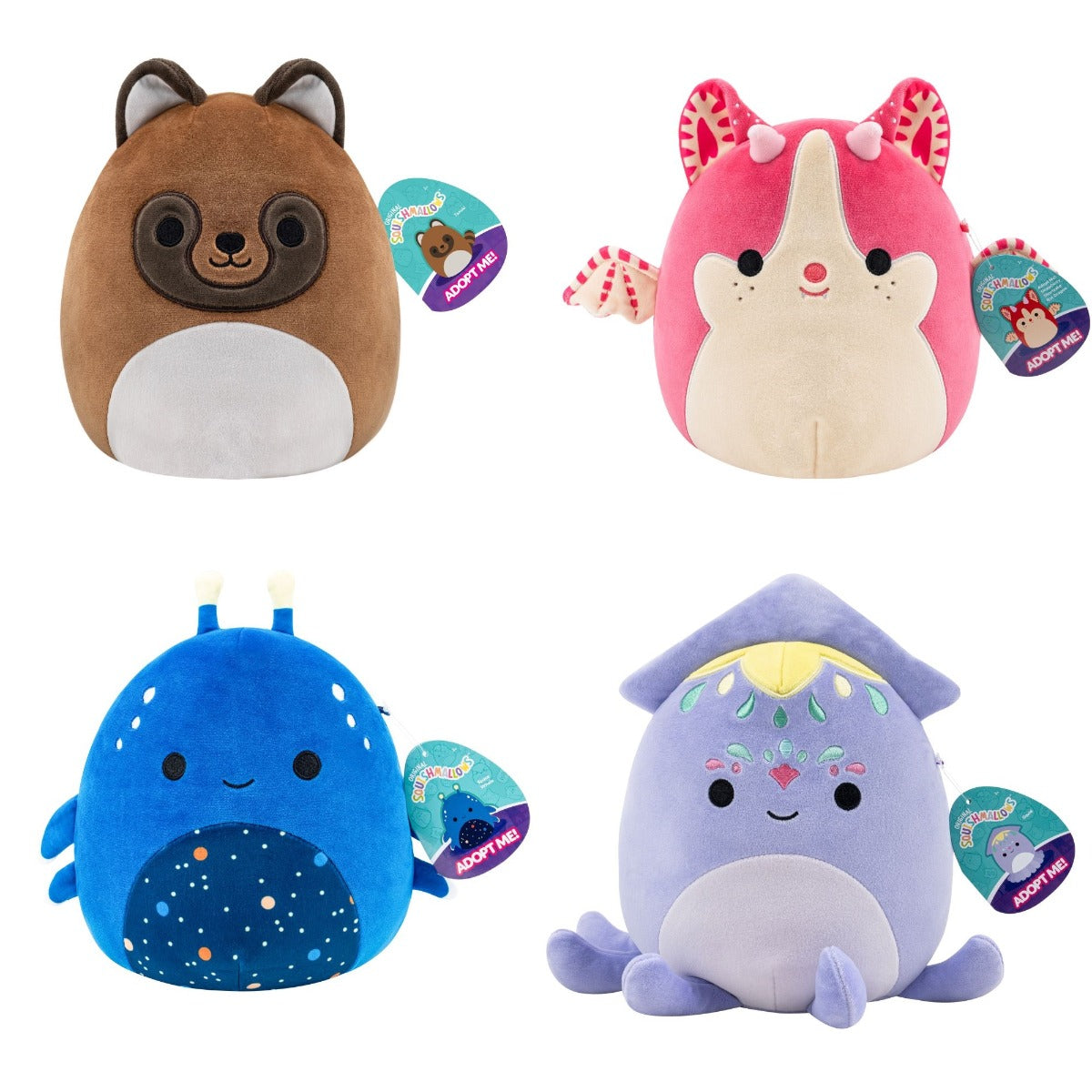 SQUISHMALLOWS - ADOPT ME! JUCARIE DE PLUS 20 CM, DIVERSE MODELE, S1 - SQUISHMALLOWS (SQAM00003)