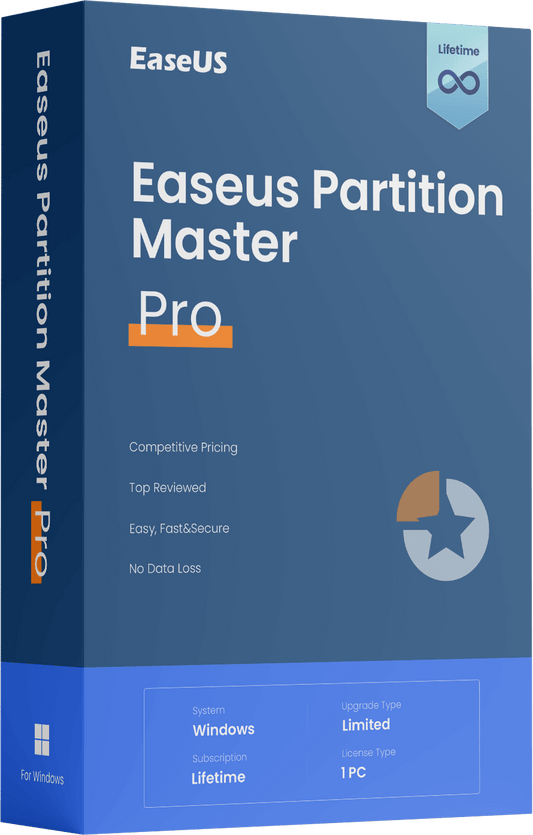 EASEUS PARTITION MASTER PROFESSIONAL 18.0 (PC) (1 DEVICE, LIFETIME) - PC - OFFICIAL WEBSITE - MULTILANGUAGE - WORLDWIDE