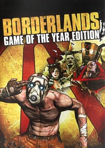 BORDERLANDS (GAME OF THE YEAR EDITION) - STEAM - PC - MULTILANGUAGE - WORLDWIDE - Libelula Vesela - Jocuri video