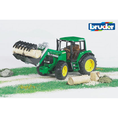 TRACTOR JOHN DEERE 6920 CU INCARCATOR FRONTAL - BRUDER (02052) - Libelula Vesela - Jucarii