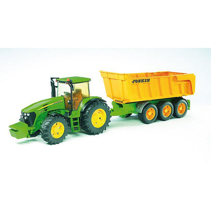 BRUDER - TRACTOR JOHN DEERE 7R 350 - BRUDER (BR03150) - Libelula Vesela - Jucarii