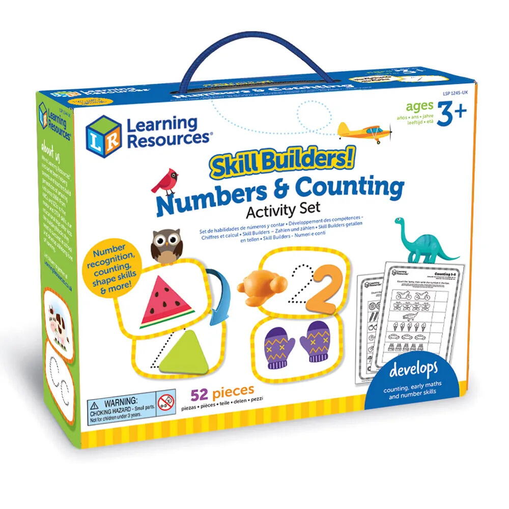 SET ACTIVITATI EDUCATIVE - INVAT SA NUMAR - LEARNING RESOURCES (LSP1245-UK) - Libelula Vesela - Jucarii