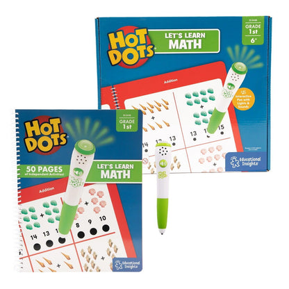 SET HOT DOTS®  - INVAT MATEMATICA - EDUCATIONAL INSIGHTS (EI-2448)