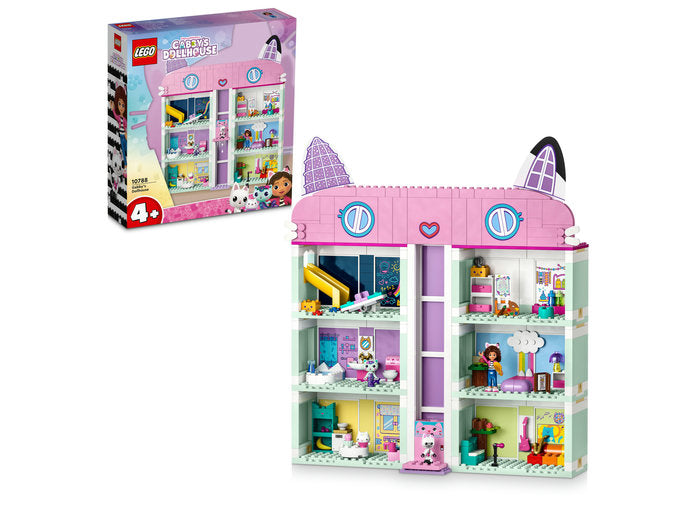 CASA DE PAPUSI A LUI GABBY - LEGO GABBY S DOLLHOUSE - LEGO (10788) - Libelula Vesela - Jucarii