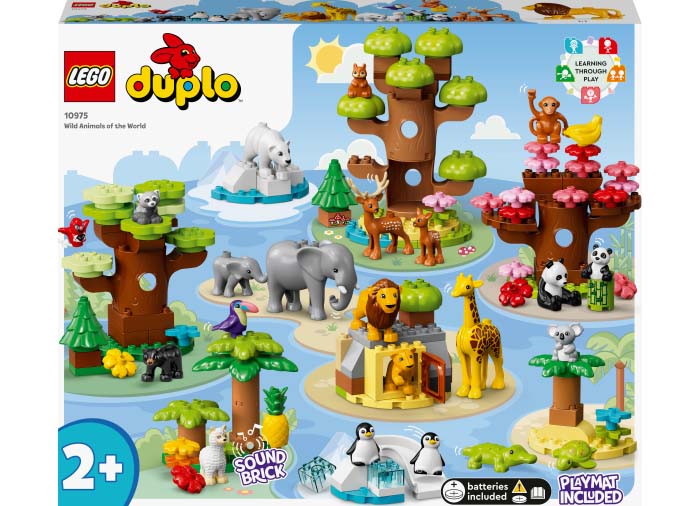 ANIMALE DIN INTREAGA LUME -  LEGO DUPLO (10975) - Libelula Vesela - Jucarii