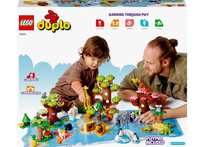 ANIMALE DIN INTREAGA LUME -  LEGO DUPLO (10975) - Libelula Vesela - Jucarii