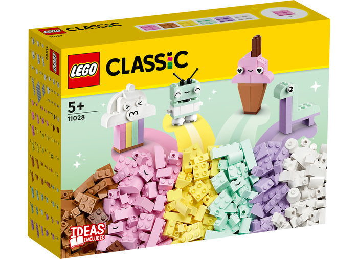 DISTRACTIE CREATIVA IN CULORI PASTEL - LEGO CLASSIC (11028) - Libelula Vesela - Jucarii