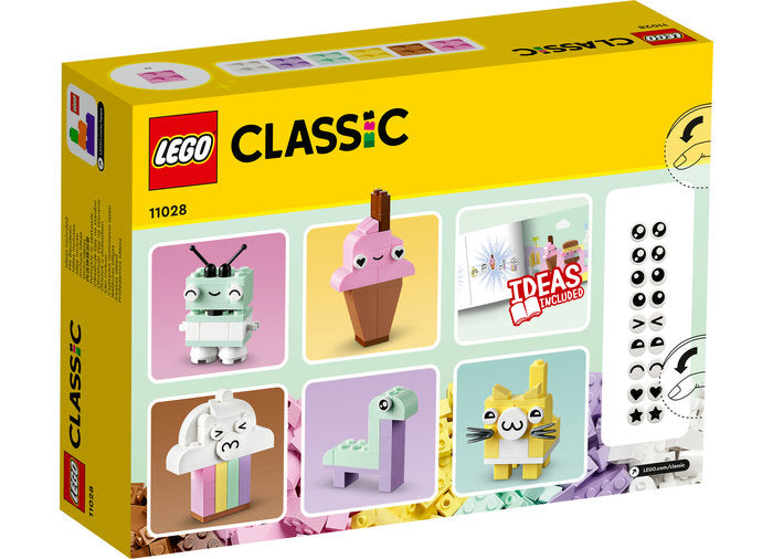 DISTRACTIE CREATIVA IN CULORI PASTEL - LEGO CLASSIC (11028) - Libelula Vesela - Jucarii