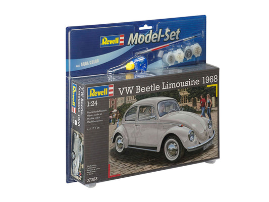 MODEL SET VW BEETLE LIMOUSINE 68 - REVELL (67083) - Libelula Vesela - Jucarii