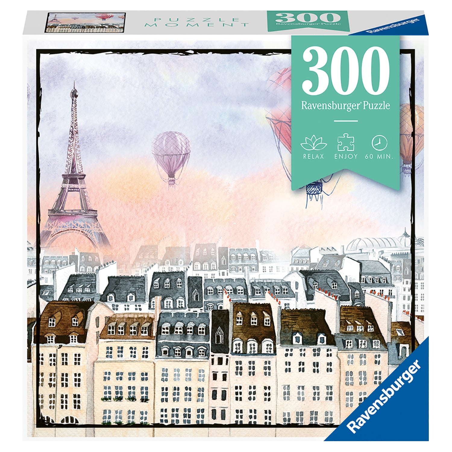 PUZZLE BALOANE, 300 PIESE - RAVENSBURGER (RVSPA12968) - Libelula Vesela - Jucarii