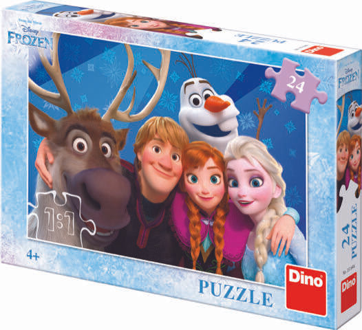 PUZZLE - FROZEN SELFIE (24 PIESE) - DINO TOYS (351646) - Libelula Vesela - Jucarii