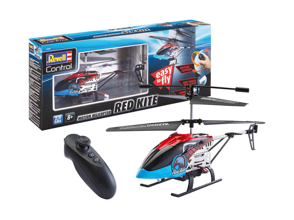 RC MOTION HELICOPTER "RED KITE" - REVELL (RV23834) - Libelula Vesela - Jucarii