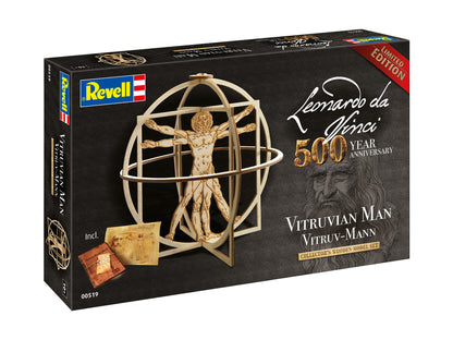 VITRUV MAN - LEONARDO DA VINCI 500TH ANNIVERSARY - REVELL (RV0519) - Libelula Vesela - Jucarii