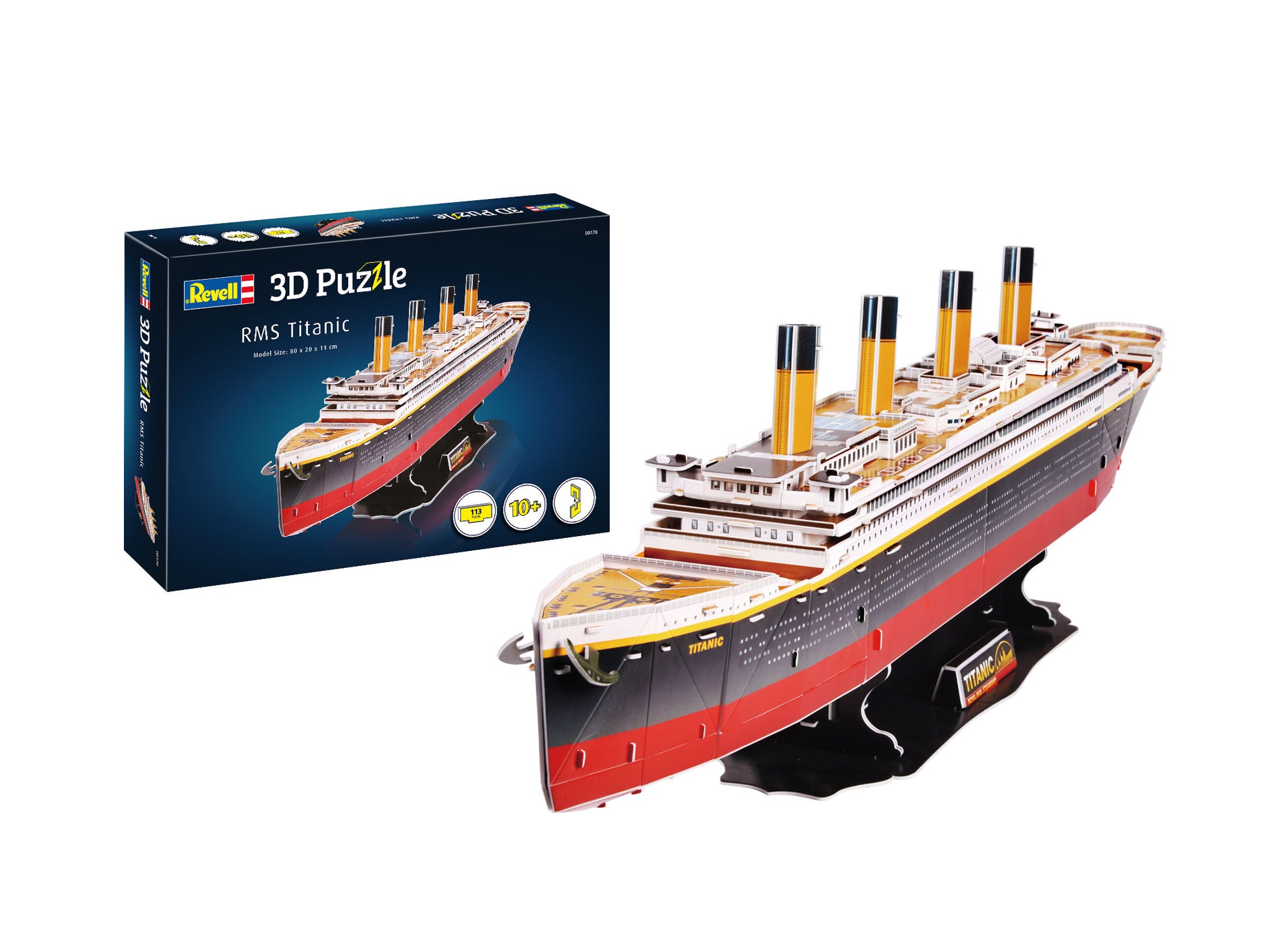 3D PUZZLE TITANIC - REVELL (RV170) - Libelula Vesela - Jucarii