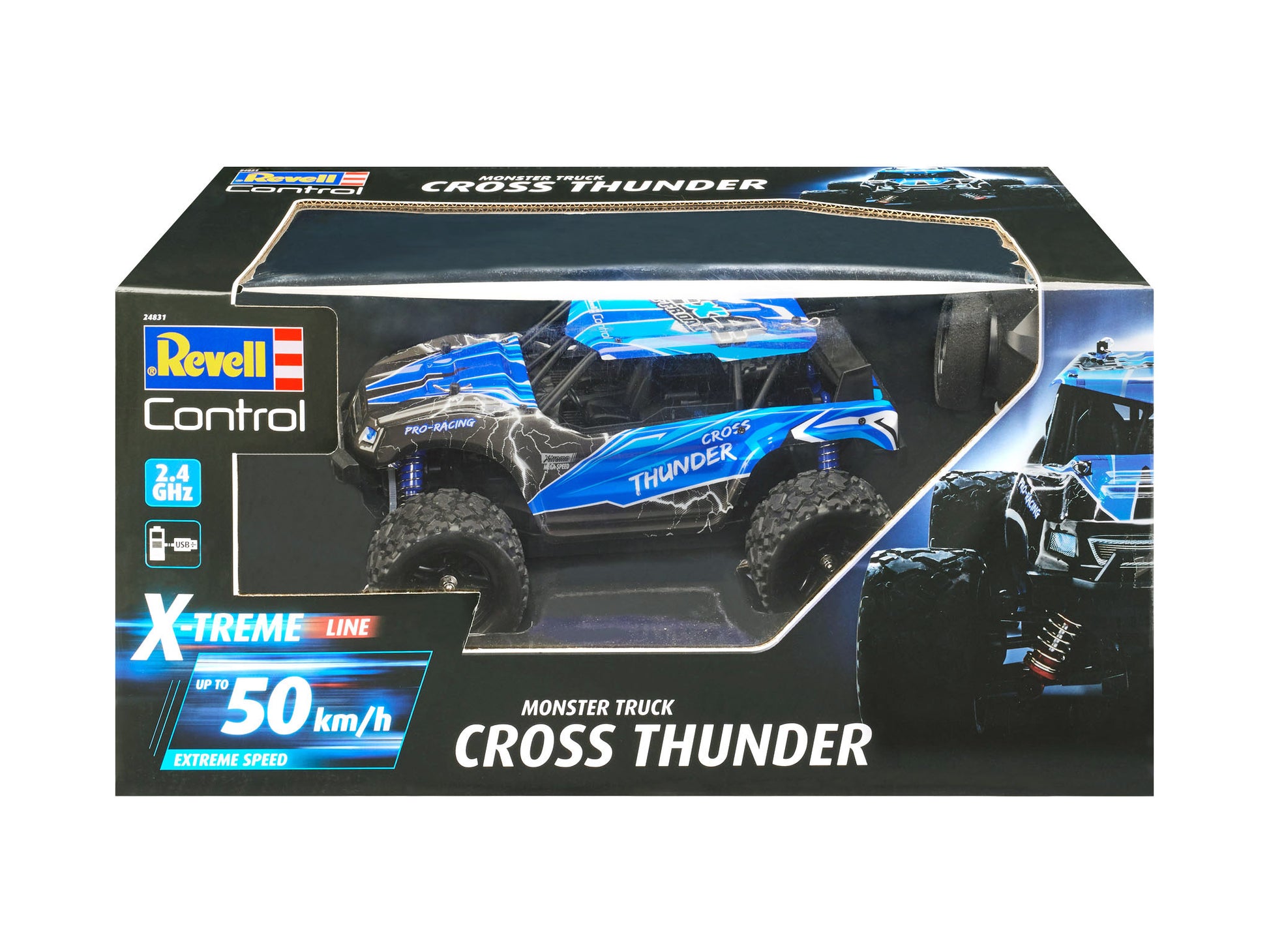 X-TREME RC TRUCK "CROSS THUNDER" - REVELL (RV24831) - Libelula Vesela - Jucarii