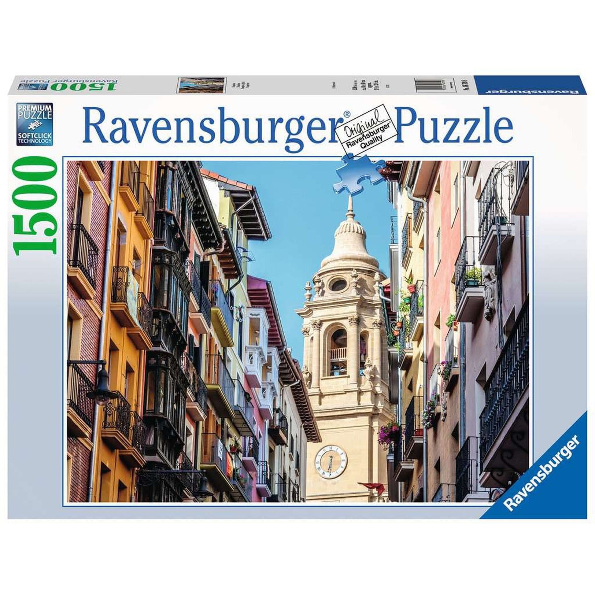 PUZZLE PAMPLONA SPANIA, 1500 PIESE - RAVENSBURGER (RVSPA16709) - Libelula Vesela - Jucarii