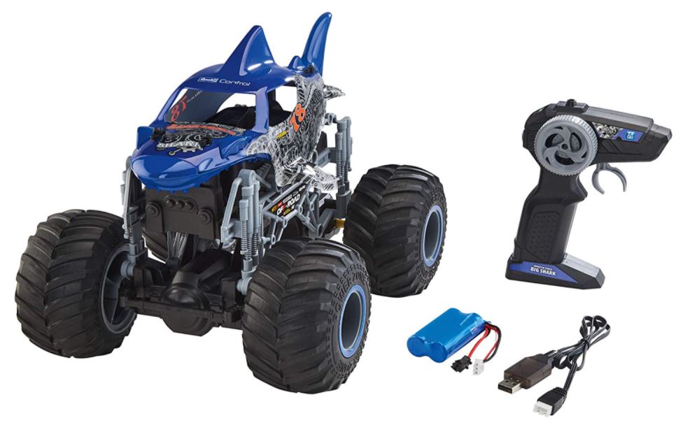 CONTROL MASINA CU TELECOMANDA MONSTER TRUCK BIG SHARK - REVELL (24558) - Libelula Vesela - Jucarii