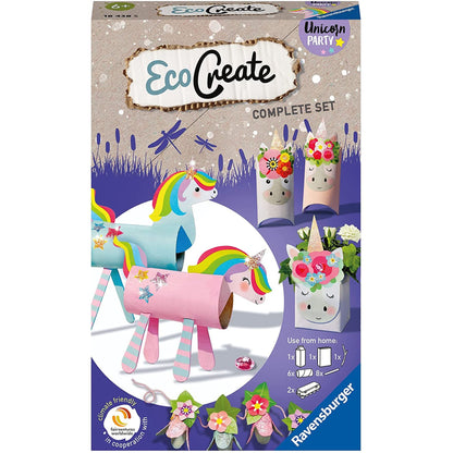 SET ECO CREATE - PETRECEREA UNICORNILOR - RAVENSBURGER (18438) - Libelula Vesela - Jucarii