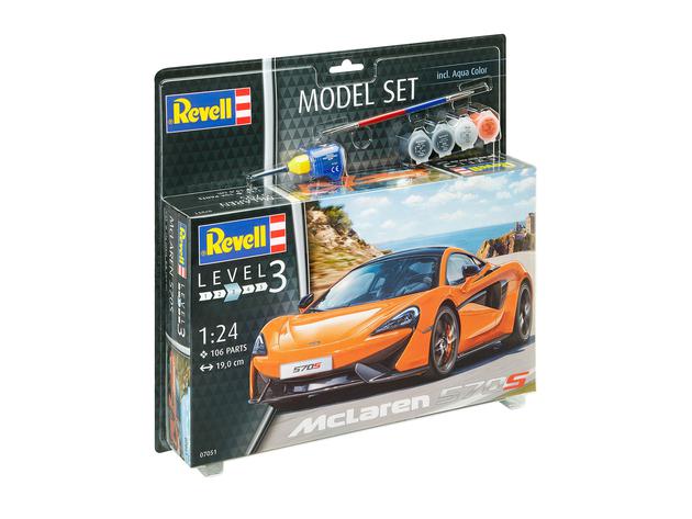 SET MCLAREN 570S - REVELL (67051) - Libelula Vesela - Jucarii